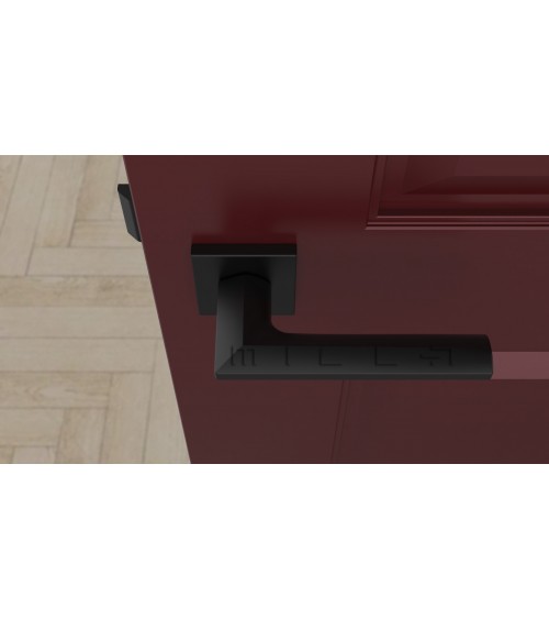 JASMINA square plate door handle design handle colour 2