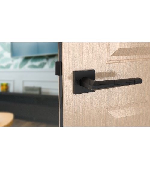 JASMINA square plate door handle design handle colour 2