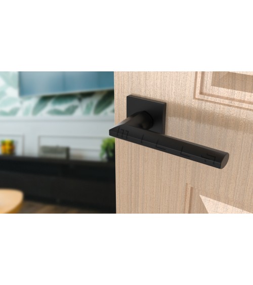 JASMINA square plate door handle design handle colour 2