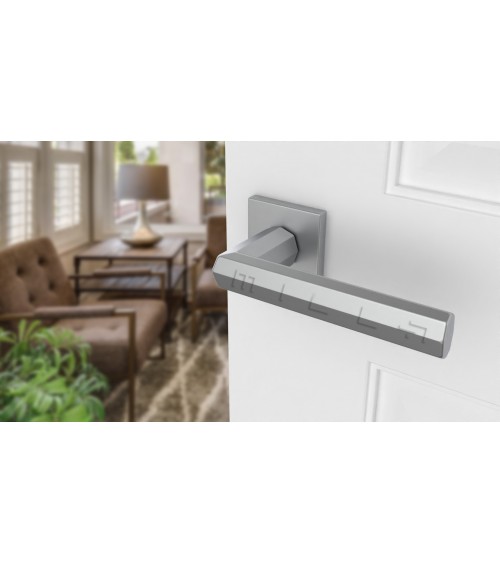 FRESIA square plate door handle design handle colour 1