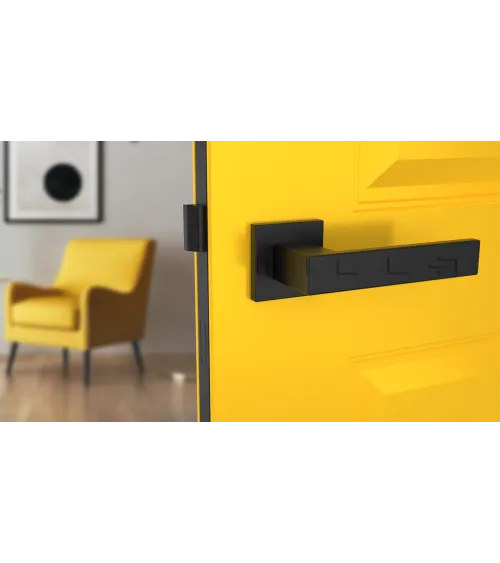 PINA square plate door handle design handle colour 2