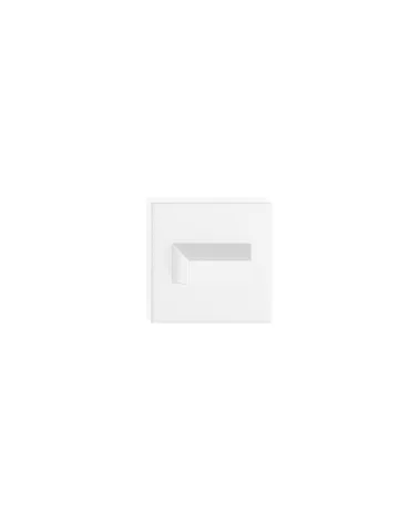 Modern square WC door rosette CO - designer handle