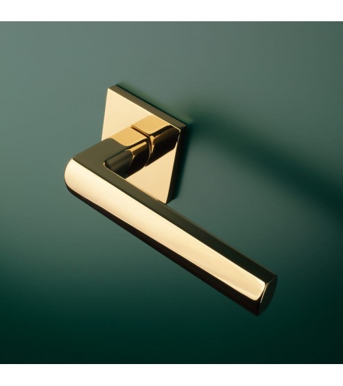 HOSTA square plate door handle designer handle
