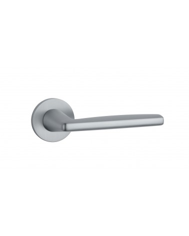 LUNA round plate door handle designer handle colour 3
