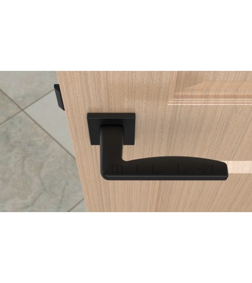 ERBA square plate door handle designer handle