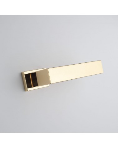 PINA rectangular plate door handle design handle colour 3 side view