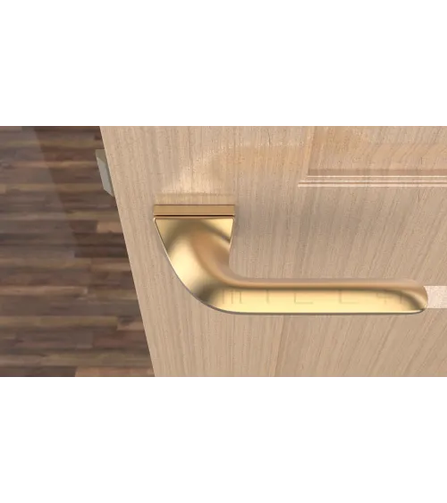 GLADIOLA rectangular plate door handle design handle colour 4