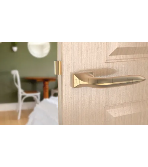 GLADIOLA rectangular plate door handle design handle colour 4