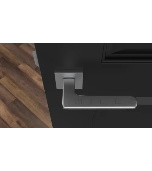 YUKA rectangular backplate door handle design handle colour 2
