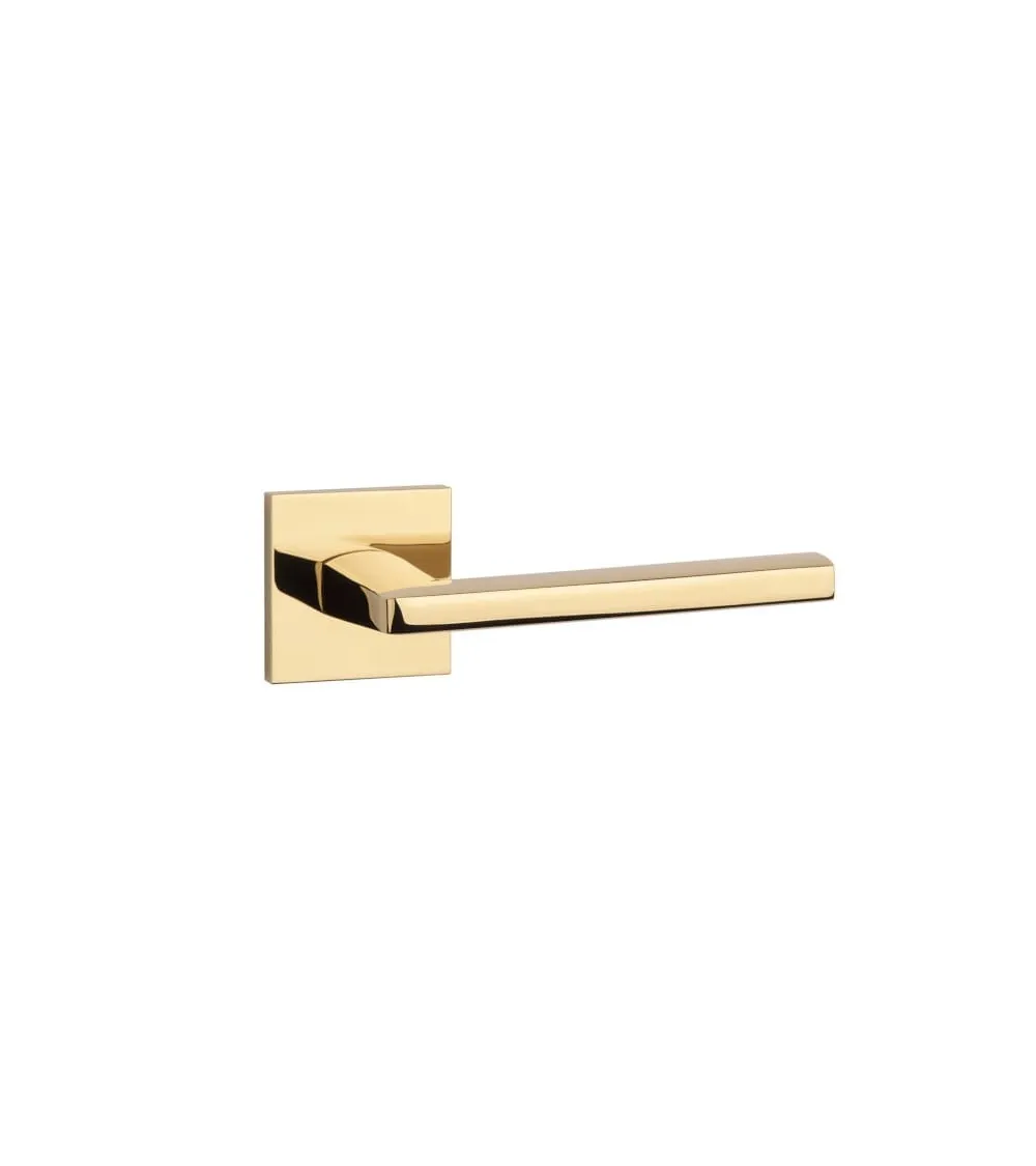 PYROLA square plate door handle design hardware