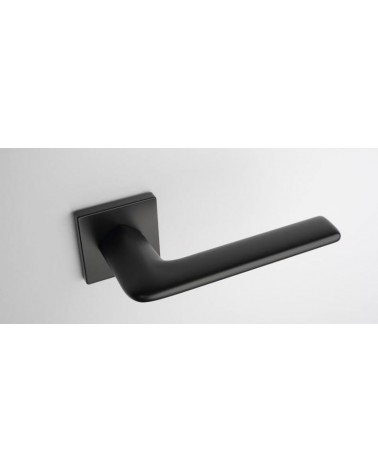 LILA square plate door handle designer handle colour 2 top view