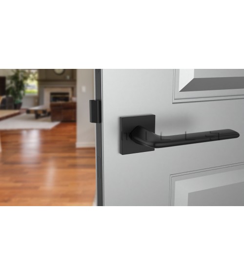 LILA square plate door handle designer handle colour 2