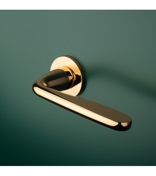 HIACYNTA round plate door handle designer handle colour 1