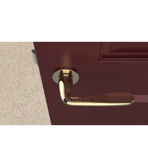 HIACYNTA round plate door handle designer handle colour 1