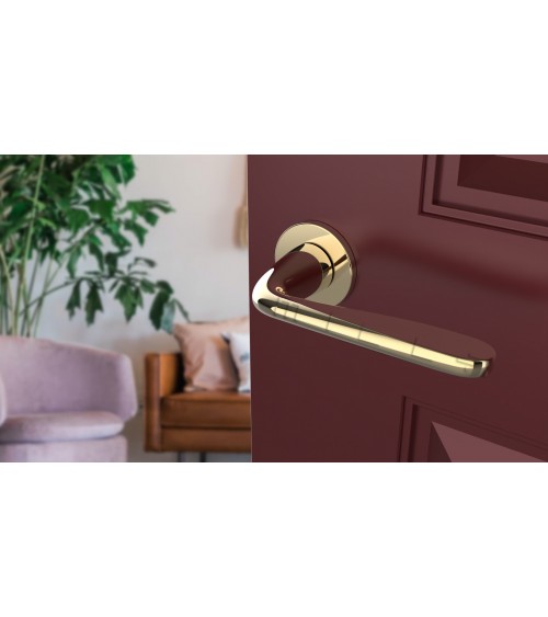 HIACYNTA round plate door handle designer handle colour 1