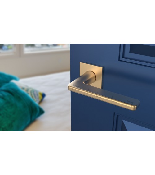SETIA square plate door handle design hardware colour 5