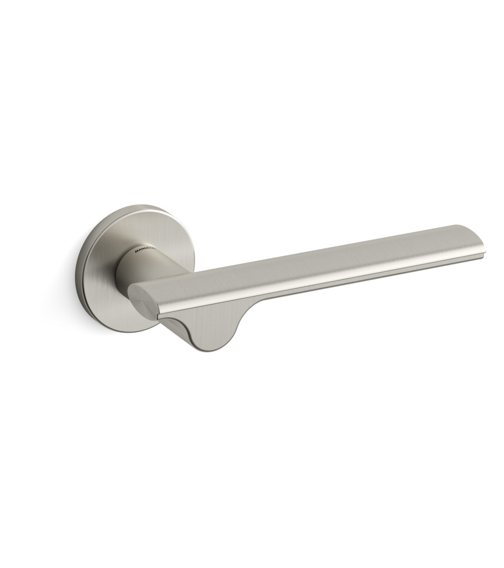 Mandelli Ara brass door handle designer handle