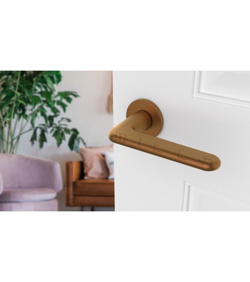 LIRA zamak door handle design handle colour 4