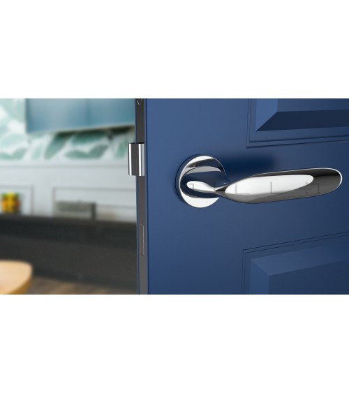 PEONIA zamak door handle design handle colour 1