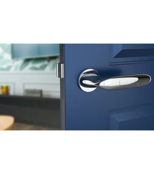 PEONIA zamak door handle design handle colour 1