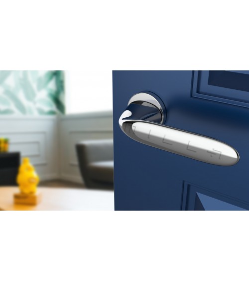 PEONIA zamak door handle design handle colour 1