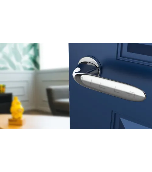 PEONIA zamak door handle design handle colour 1