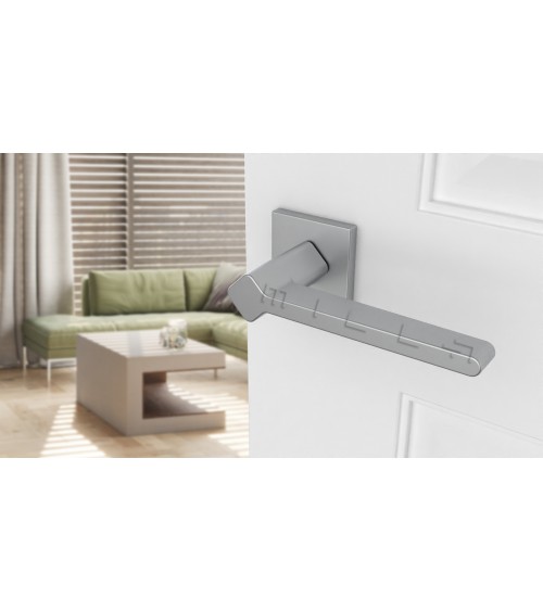 NINFEA zamak door handle designer handle colour 2