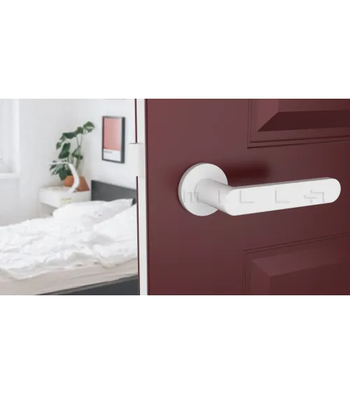 ALORA zamak door handle design handle colour 5