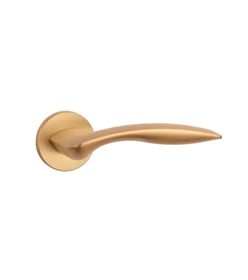 ROBINE round plate door handle design hardware