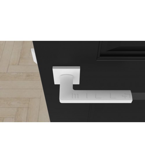 PYROLA zamak door handle design hardware