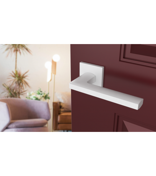 PYROLA zamak door handle design hardware