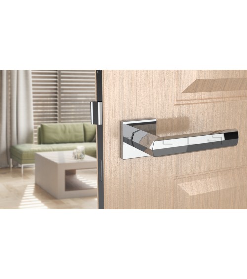 FRESIA zamak door handle design handle colour 2