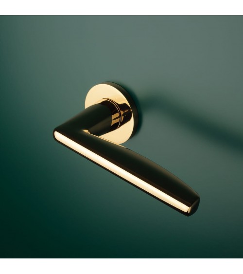 LUNA zamak door handle design handle colour 2
