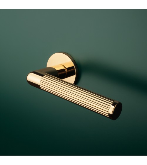 LOBELLIA round plate door handle designer handle
