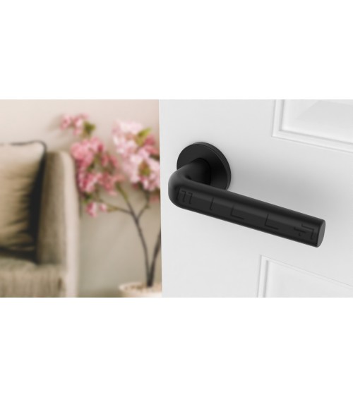 INULLA round plate door handle designer handle
