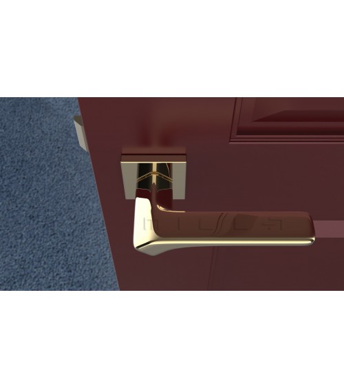 BERGERIA square plate door handle design handle