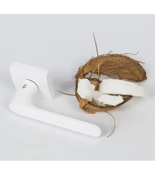 White sunset door handle - Moon One Square - design handle