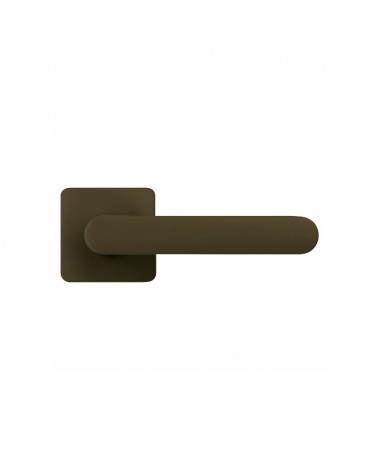 Sunset brown door handle - Moon One Square - design handle