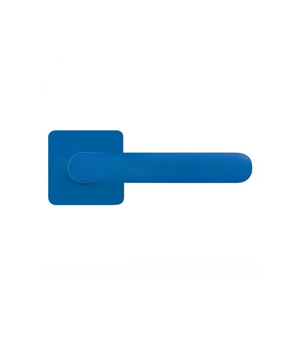 Capri Blue sunset door handle - Moon One Square - designer handle