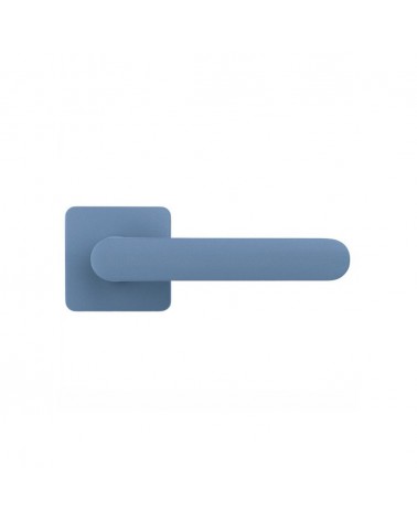 Ocean Blue sunset door handle - Moon One Square - designer handle