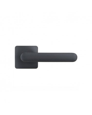 Titanium sunset door handle - Moon One Square - designer handle