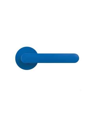 Capri Blue door handle - Moon One Round - designer handle