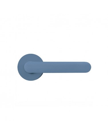 Ocean Blue door handle - Moon One Round - designer handle
