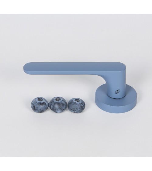 Ocean Blue door handle - Moon One Round - designer handle