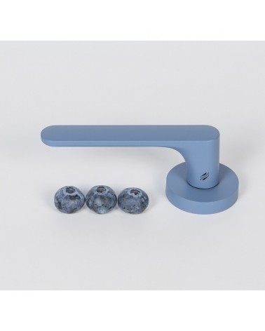 Ocean Blue door handle - Moon One Round - designer handle