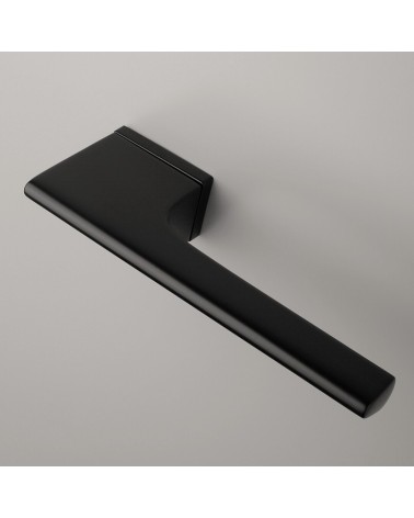 LUPINA concealed plate door handle designer handle side view