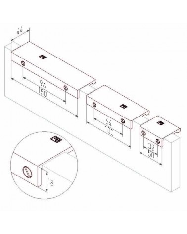 copy of Bronze furniture knob PT45 - design handle
