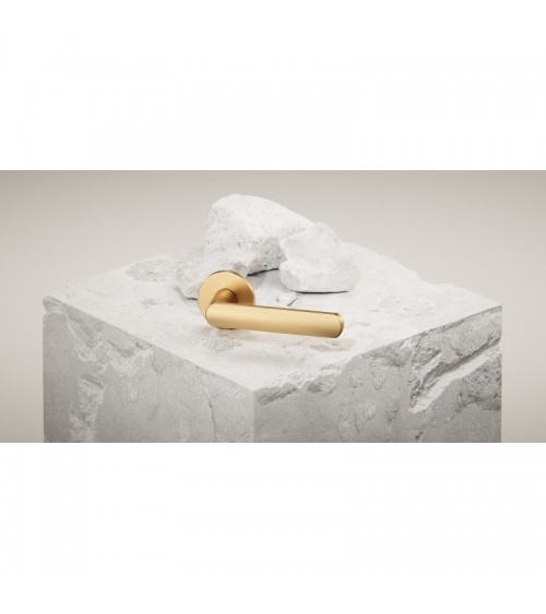 CO ICONE round door handle matt gold - design handle