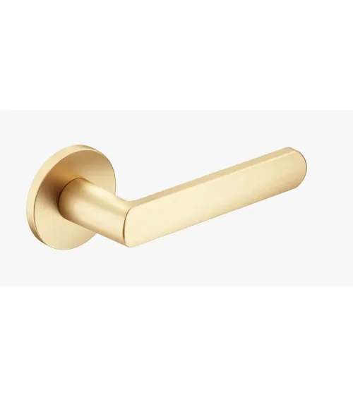 CO ICONE round door handle matt gold - design handle
