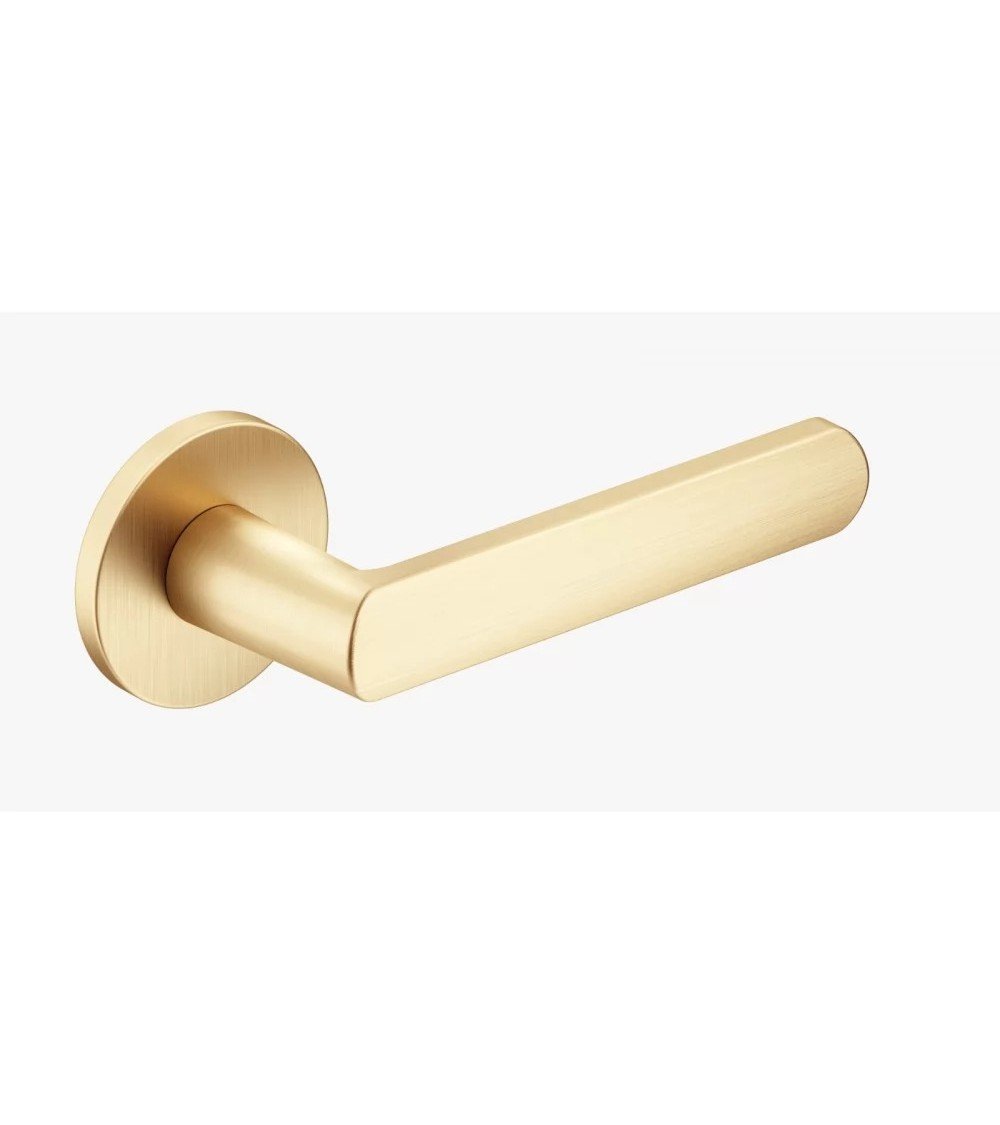 CO ICONE round door handle matt gold - design handle